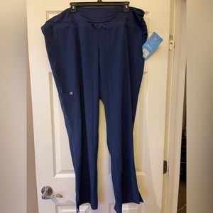 Barco Plus Size Navy Blue Scrub Pants NWT